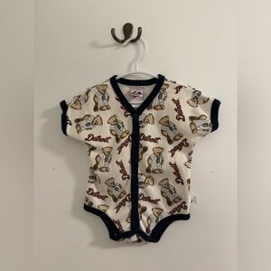 Vintage Detroit Tigers Onesie